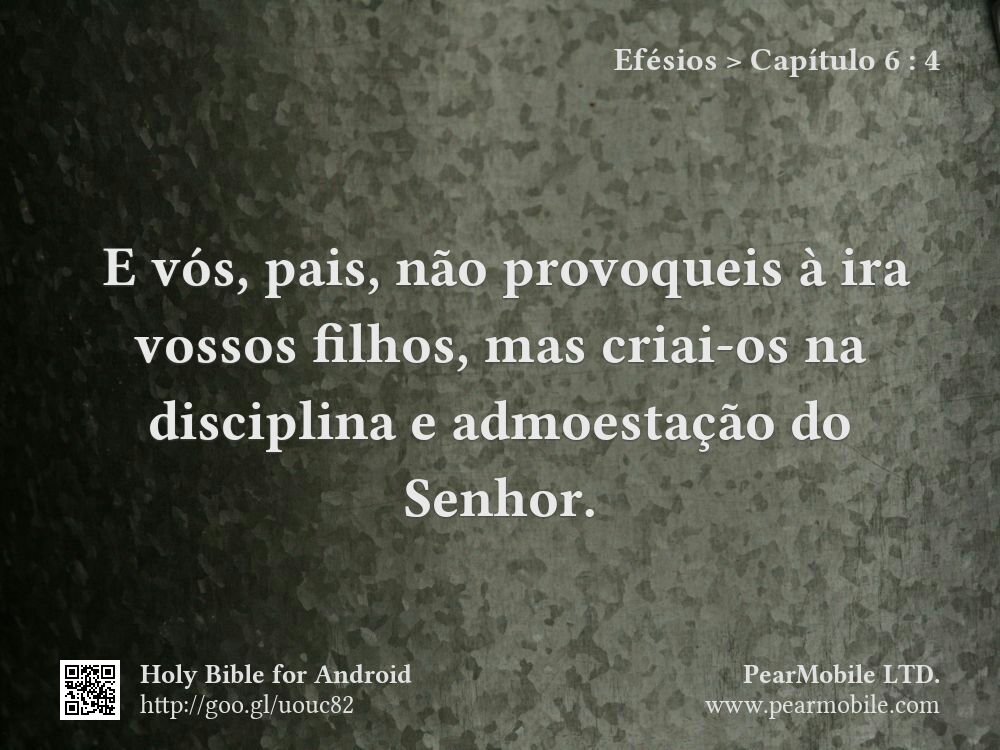 Efésios, Capítulo 6:4